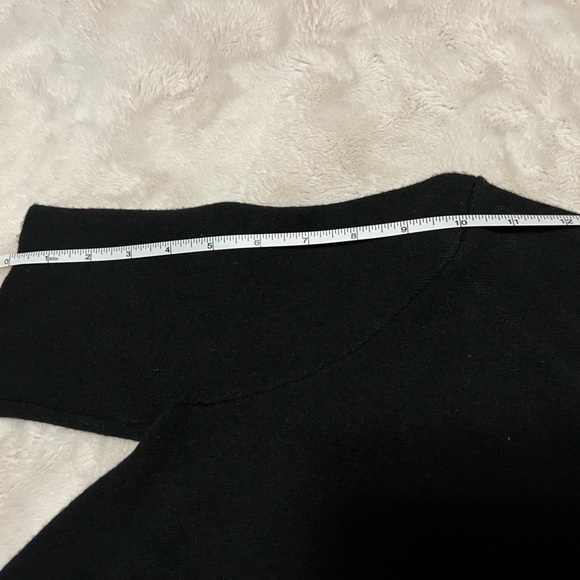 4/$20 - Zara knit tshirt black with gold chain women’s size small - Picture 5 of 10